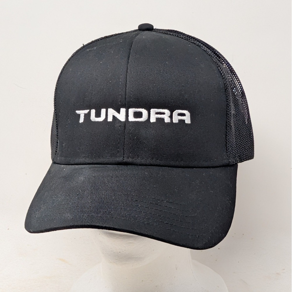 Toyota Tundra Otto Cap Black Mesh Trucker Hat Snapback Adjustable 30-287 Mens